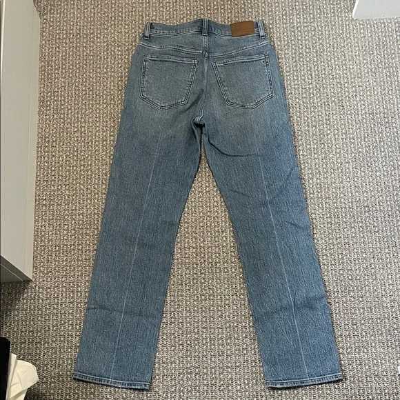 Madewell Women's 90s Straight Leg Jeans - Blue - Picture 4 of 4